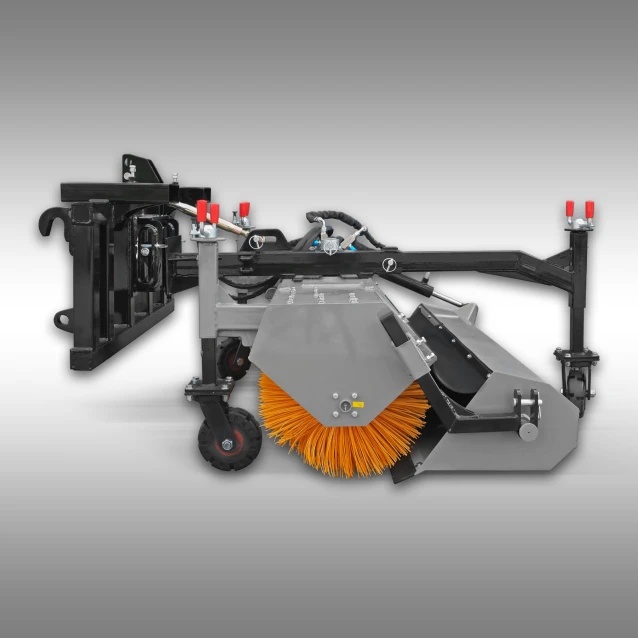 Zintegrowany kosz z hydraulicznym opróżnianiem